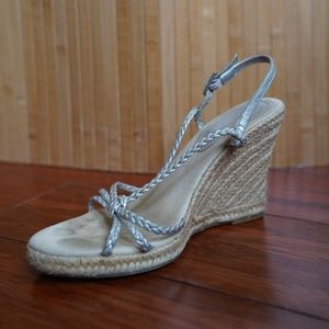 Banana Republic Wedge Espadrilles - Size 36